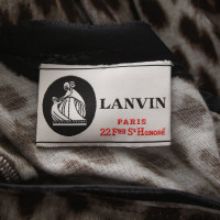 Lanvin Robe avec motif léopard