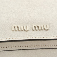 Miu Miu Handtasche in Weiß