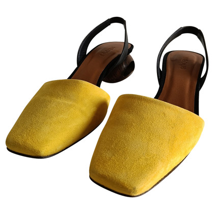 Neous Pumps/Peeptoes Suede in Yellow
