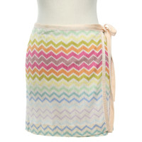 Missoni Wrap skirt with zigzag pattern