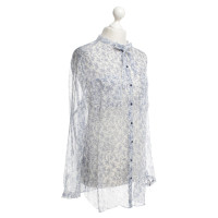 St. Emile Silk blouse with print
