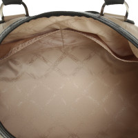 Longchamp Handtasche aus Leder in Taupe