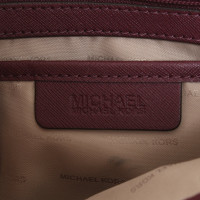 Michael Kors Handtasche aus Leder in Bordeaux