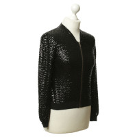 Jimmy Choo For H&M Bomber in paillettes nero