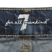 7 For All Mankind Used-Jeans mit Waschung