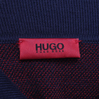 Hugo Boss Polo met retro patroon breien