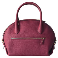 Salvatore Ferragamo Borsa a tracolla in Pelle in Bordeaux