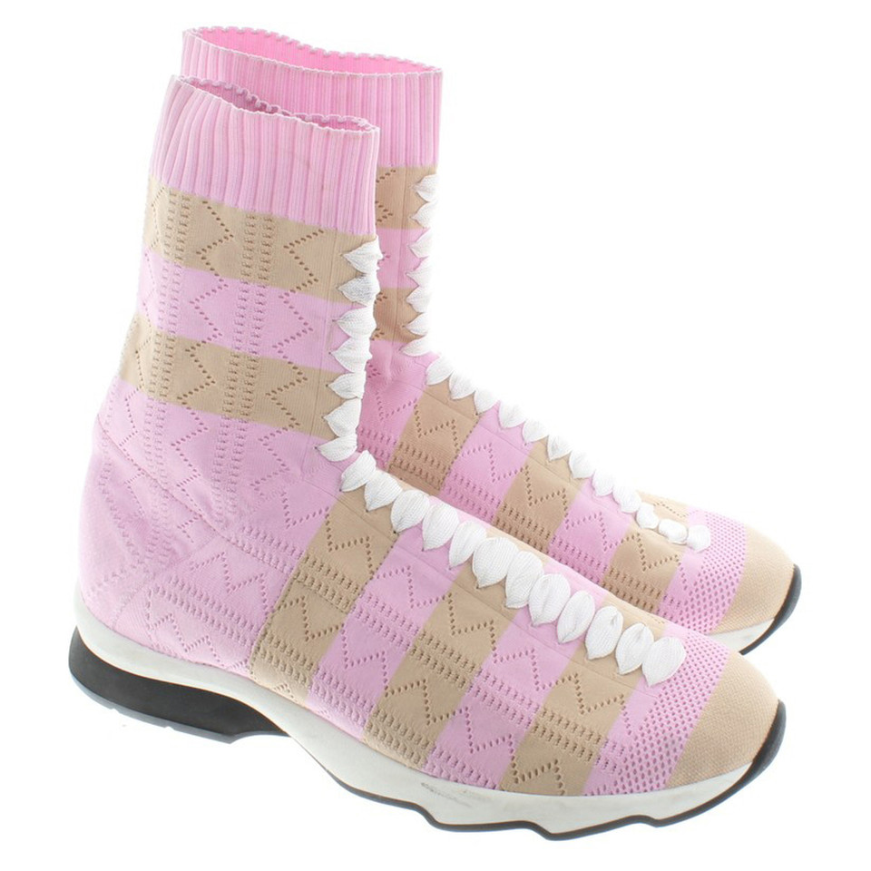 Fendi Sneakers with elastic upper