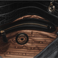 Moschino Love Bag with reptile embossing