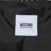 Moschino Blazer in zwart / wit
