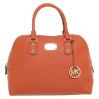 Michael Kors Handbag Leather in Orange