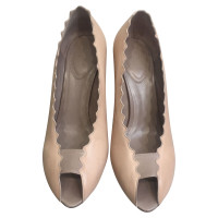 Chloé Pumps/Peeptoes Leather in Nude