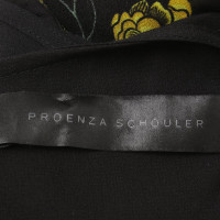 Proenza Schouler Maxi-jurk met bloemenprint