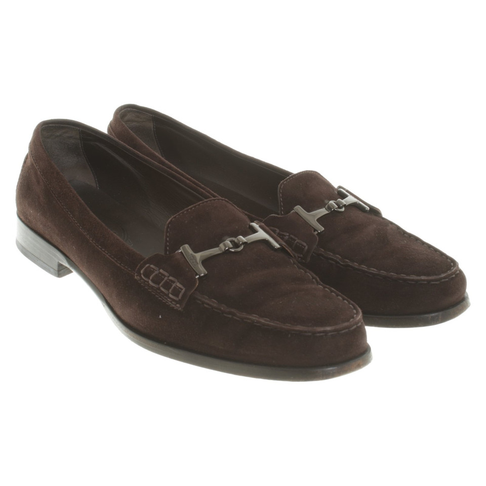 Tod's Slipper in dark brown