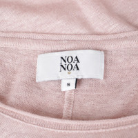 Noa Noa Top en Lin en Rose/pink
