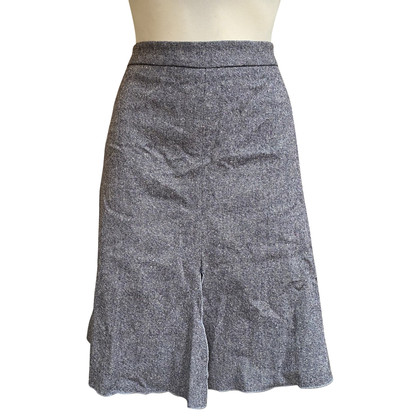 Brunello Cucinelli Skirt Wool in Grey