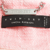 Twin Set Simona Barbieri Blazer in Pink