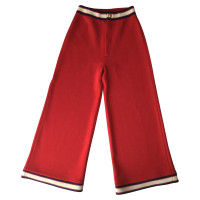 Gucci Hose aus Wolle in Rot