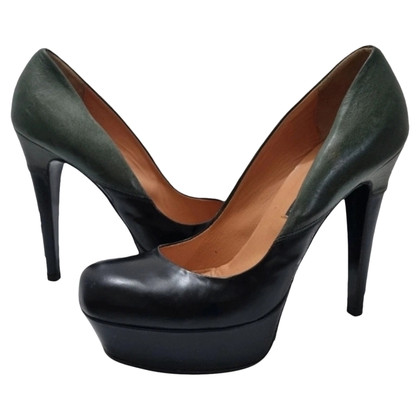 Chiarini Bologna Pumps/Peeptoes Leather in Green