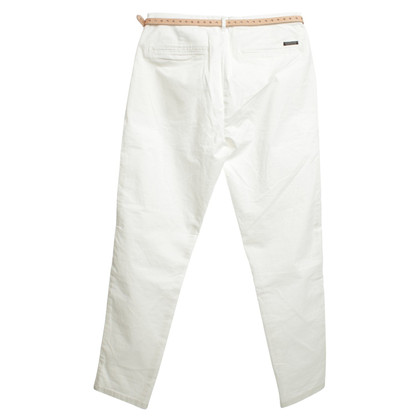 Maison Scotch trousers in white
