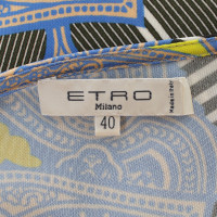 Etro Viskose-Jerseykleid mit Print