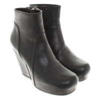 Rick Owens Ankle boots with wedge heel
