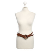 Ralph Lauren Leather Belt in Brown