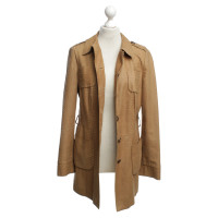 Rena Lange Leather coat in beige