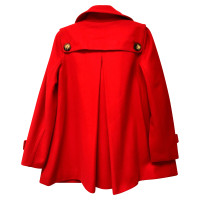 Burberry Jacket/Coat Wool in Red