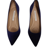 Diane Von Furstenberg Pumps/Peeptoes Leer in Blauw