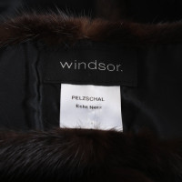 Windsor Schal/Tuch aus Pelz in Braun