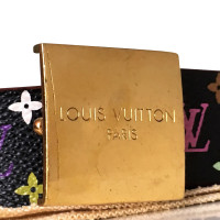 Louis Vuitton Ledergürtel aus Monogram Mulitcolore Noir