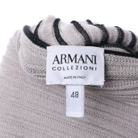 Armani Collezioni Strickjacke mit Streifenmuster