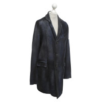 Avant Toi Coat in blue / black