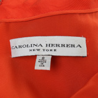 Carolina Herrera Jurk in oranje