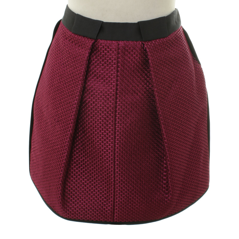 Balenciaga Mini jupe avec des motifs tissés