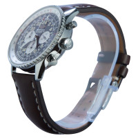 Breitling Armbanduhr aus Leder in Braun