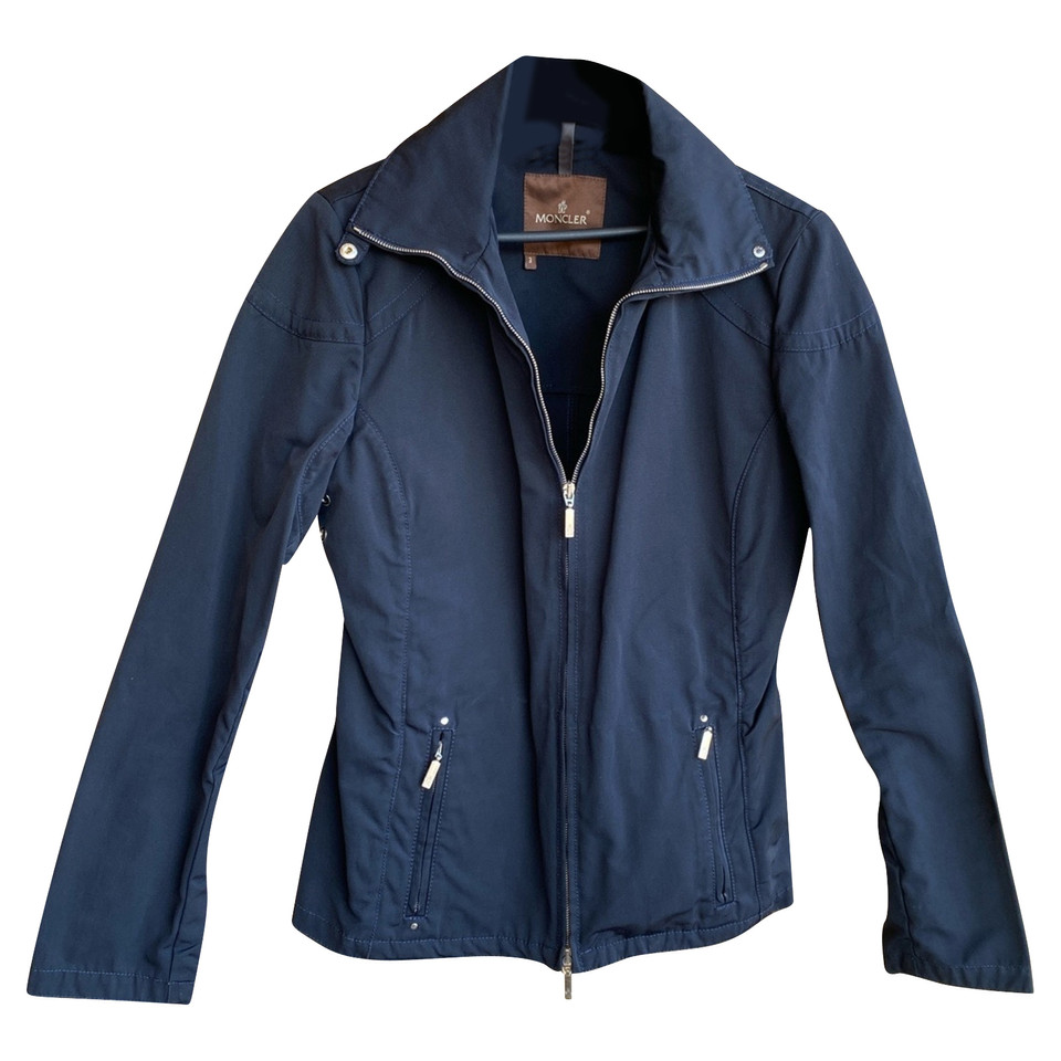 Moncler Jacket/Coat in Blue