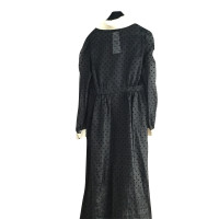Gucci Kleid aus Seide in Schwarz
