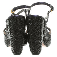 Prada Sandals in metallic look