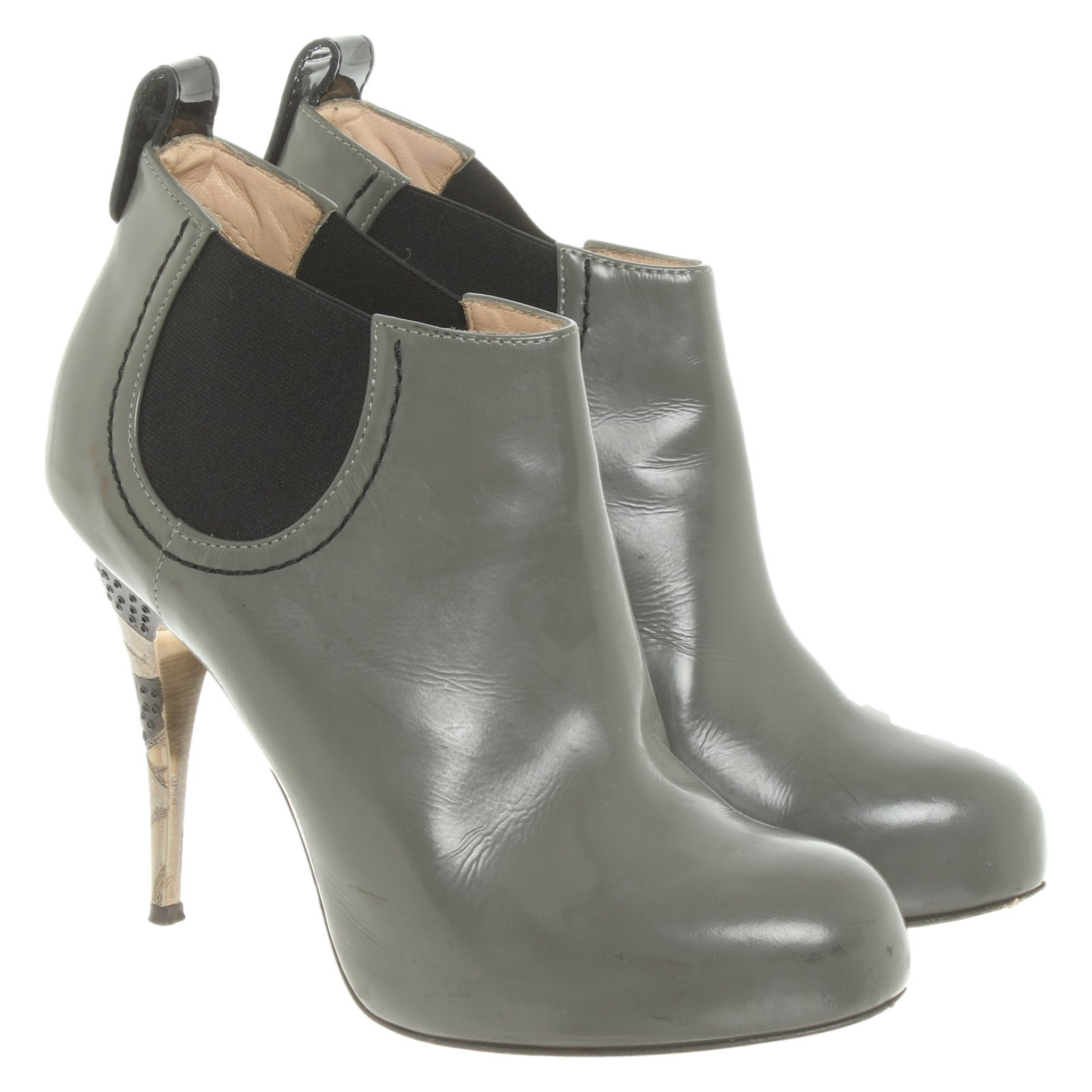 Giuseppe Zanotti Ankle boots Suede in Grey - Second Hand Giuseppe Zanotti  Ankle boots Suede in Grey buy used for 134€ (4114225)