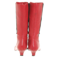 Furla Ankle boots Leather in Red