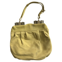 Etro Handbag Suede in Yellow