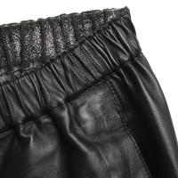 Maje Leather pants in black