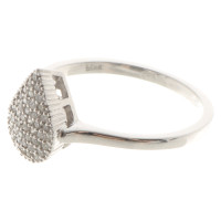 Bliss Witgouden ring '' drop ''