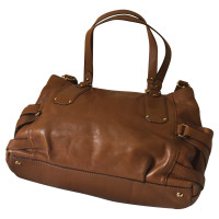 Michael Kors Shopper Leer in Bruin