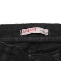 Liu Jo Jeans aus Baumwolle in Schwarz