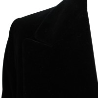 Pauw Fluwelen jas in zwart