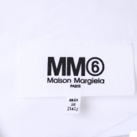 Mm6 By Maison Margiela Camicetta in bianco