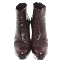 Strenesse Ankle boots Leather in Violet